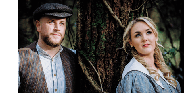 Emmet Donlan and Saoirse Scully in The Clockmaker’s Daughter
