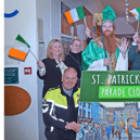 Sergeant Brian Slattery, Michelle Aylward (Chamber of Commerce), Therese Gregory (Clonmel Borough District), St Patrick (Leggs Lanigan), Catherine McCormack (Clonmel Borough District), Aidan Fennessy