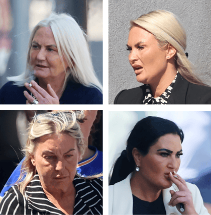 CLOCKWISE FROM TOP LEFT: Nora (Josie) Harty; Mary Ellen Daly; Christina Casey and Rita Johnson I PICTURES: Brendan Gleeson