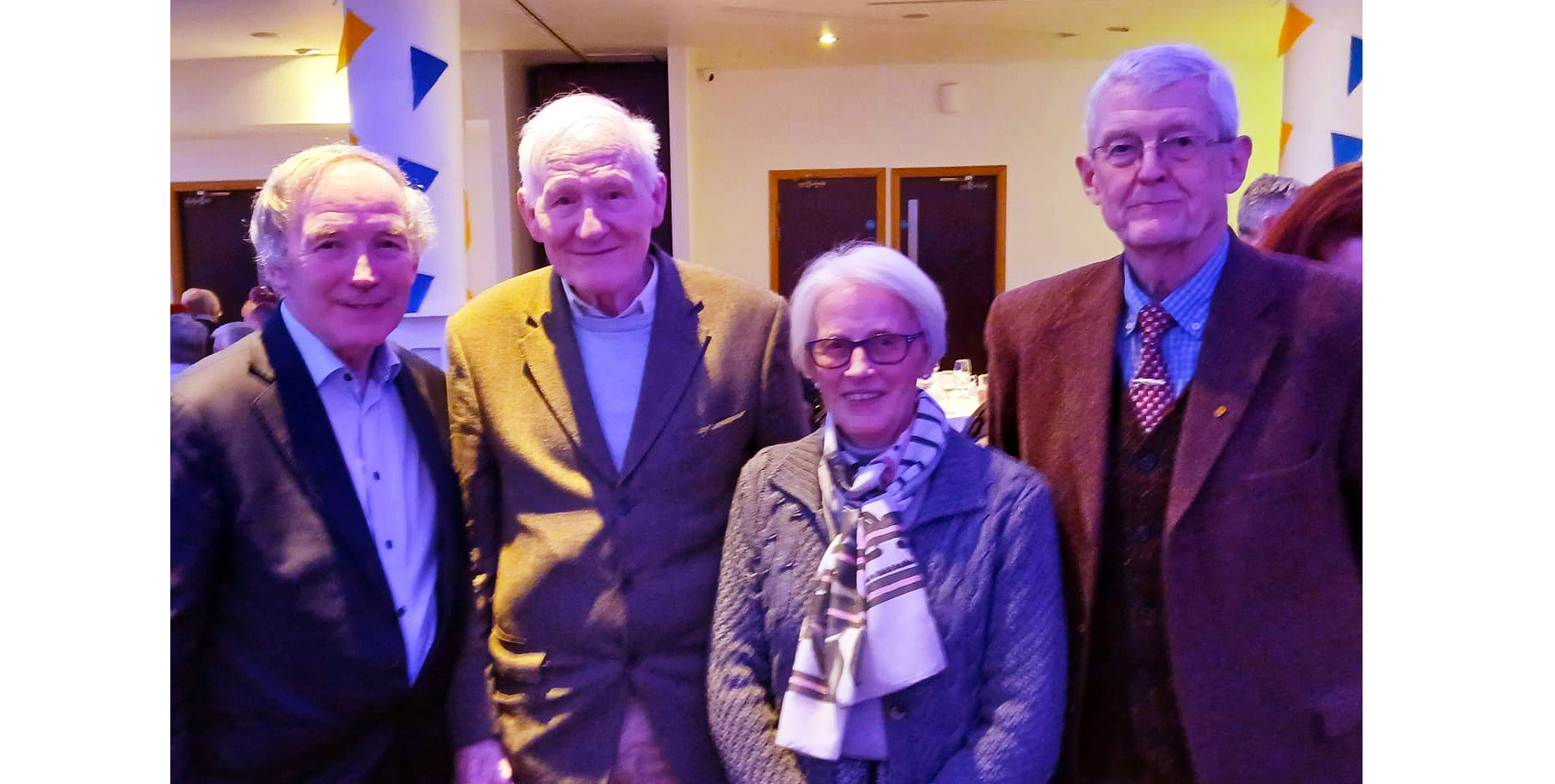 John Lonergan, Eddy Dalton, Sr. Eileen Fahey of Aiseiri, Cahir and John Ryan attended Hall of Fame Awards