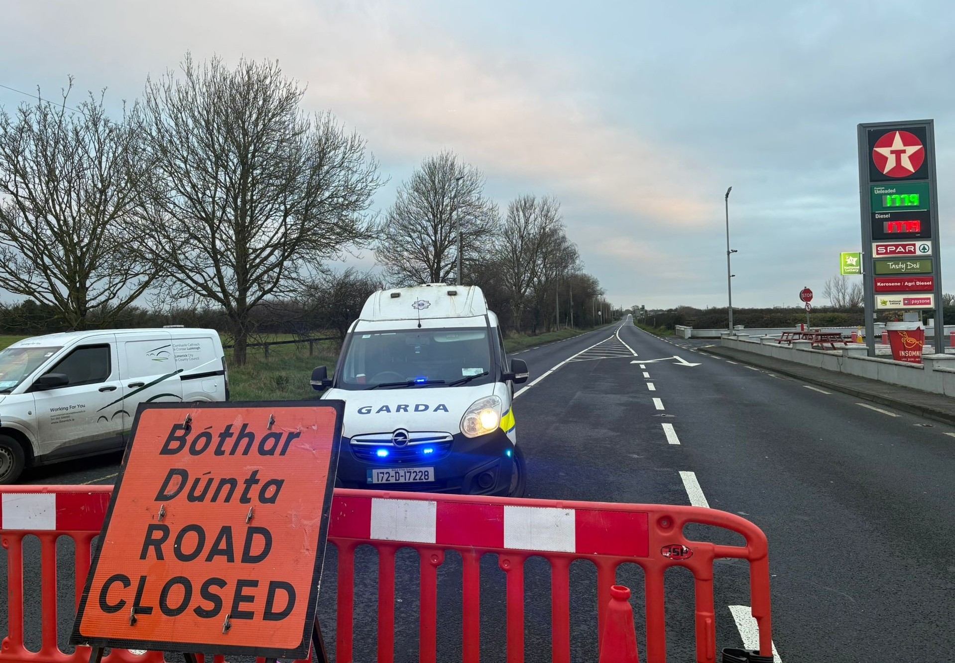 The fatal incident, involving a truck and a car, happened on the N20 in County Limerick the early hours of Wednesday | PICTURE: Brendan Gleeson