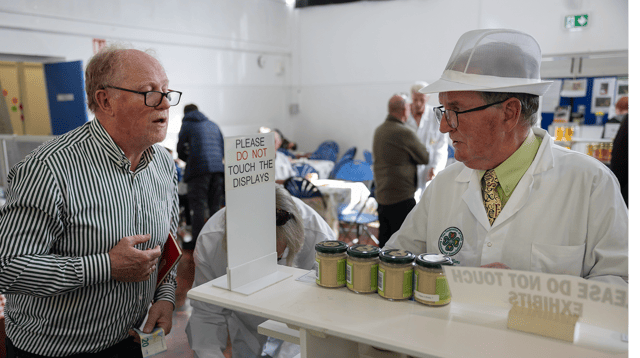 One of the stands at Clonmel Honey Show Picture John D Kelly
