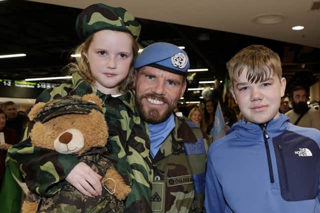 More than 300 Irish troops have spent the last six months serving with the UN in southern Lebanon during a tense period for the Middle East.