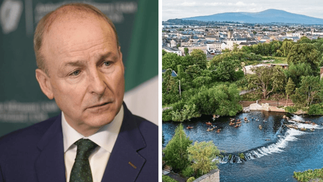 Taoiseach Micheál Martin and Clonmel