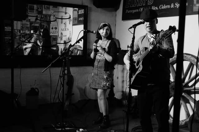 The completely unplugged gig will also see Edel Pender (pictured below) take to the stage on the harmonica to accompany Keeshan’s acoustic arrangement.