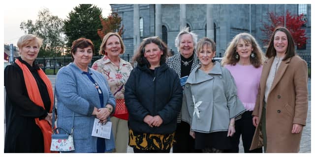 Dromineer Nenagh Literary Festival comimitee, from left: Catherine Lahiff, Ellen Whelan, Margaret Folan, Kate O'Meara, Geraldine Cronin, Geraldine McNulty, Virginia O'Dowd and Carol Dunne.