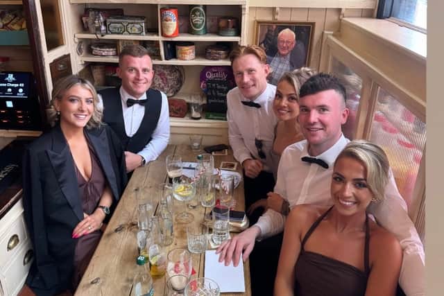 Among those in attendance were hurlers Declan Hannon and his wife Louise Cantillon, William O'Donoghue and his fiancee Gemma Cowen, Peter Casey and his girlfriend Michaela Arthur, and Aaron Gillian and his partner Roisin Ambrose.