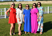 The Molony Family announce retirement from racing at Thurles Racecourse   (l-r) Kate Moran, Patricia Griffin, Riona Molony, Annemarie Cullen and Helen Doyle