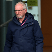 The accused - Sean Higgins - outside Limerick Courthouse I PICTURE: Brendan Gleeson