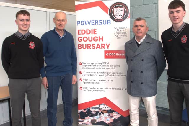 Half of the €1,000 bursary will be paid at the start of the apprenticeship and the remaining €500 will be paid after successfully completing first year exams.