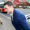 Limerick hurler Kyle Hayes outside Limerick Courthouse this Friday I PICTURE:Adrian Butler