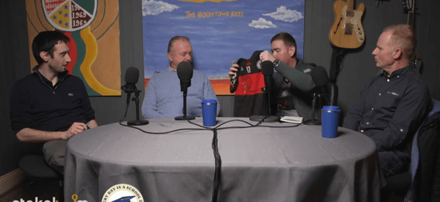 Dan Quirke being intervierwed on the Everyday Is a School Day podcast