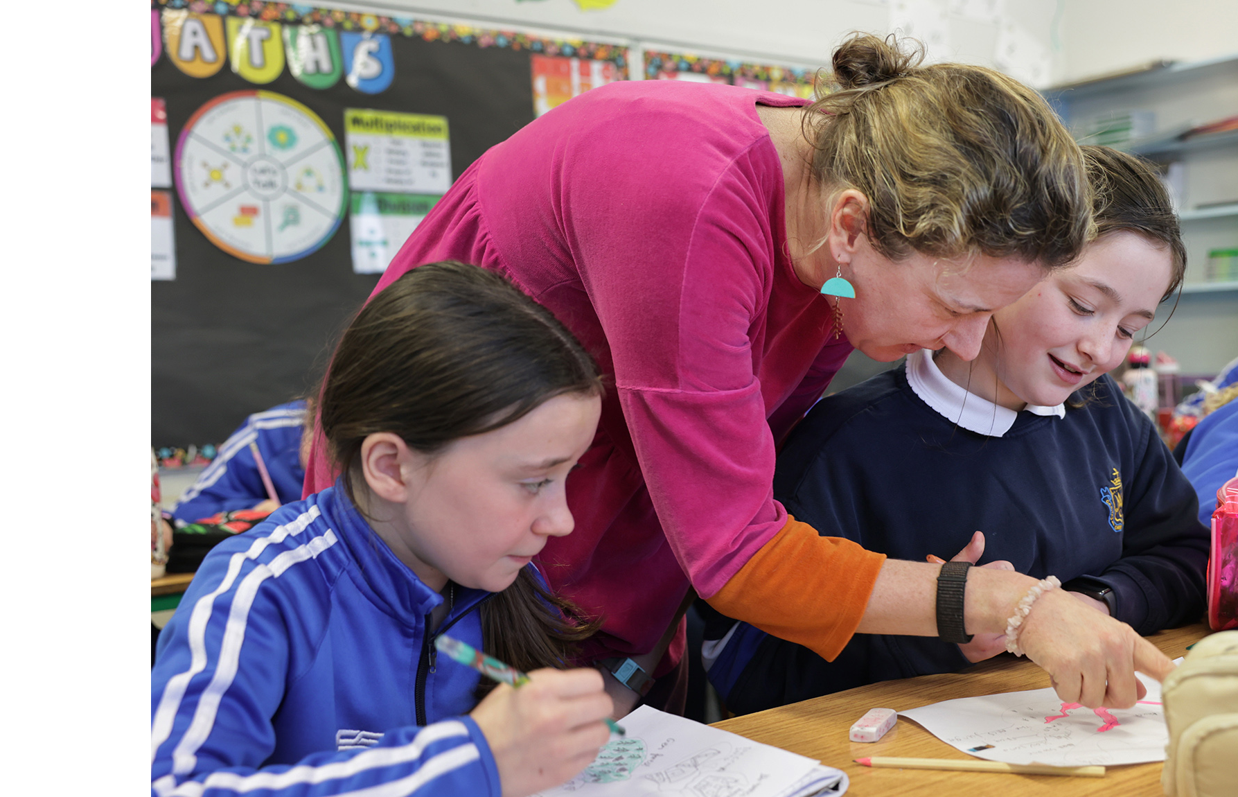 Staff and pupils at the Sisters of Charity NS in Clonmle are delighted to be part of a Children's Books Ireland programme