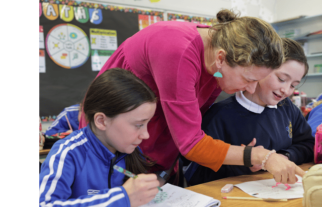 Staff and pupils at the Sisters of Charity NS in Clonmle are delighted to be part of a Children's Books Ireland programme