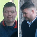 Daragh Hayes (left) and Cian Hayes outside Limerick Courthouse in December I PICTURE: Brendan Gleeson