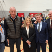 At the count centre in Thurles were, from left, Brendan Nyhan, Tom Acheson, Jess Murphy, Michael Murphy, John FitzGerald, Colin Harding and Katie Shanahan
