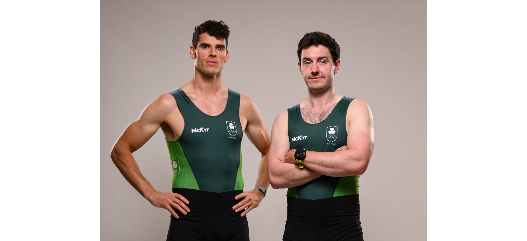 Daire Lynch (right) and Philip Doyle. Picture: Sportsfile