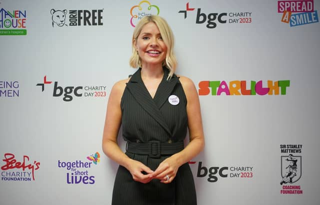 TV presenter Holly Willoughby was the target of a kidnapping plot (Yui Mok/ PA)