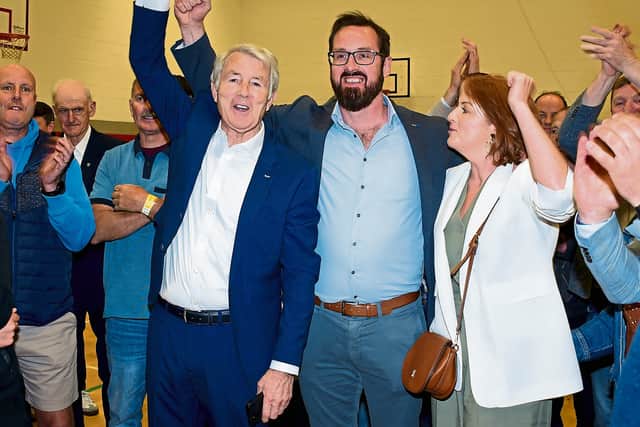 “I’m delighted that Micheál, my son, got such a huge vote, and he continues the tradition that we have here in Tipperary,” said Deputy Lowry.