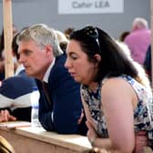 Thurles LEA candidate Jim Ryan keeps an eye on the numbers. Picture: Eamonn McGee