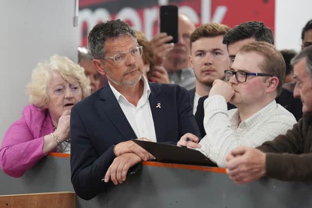 The first round of counting was completed late on Monday afternoon, with subsequent rounds extending long into the evening.