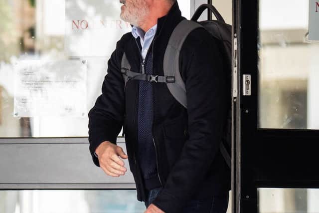 The incident happened when Mr Keane and fellow Sky Sports pundit Micah Richards were walking to do the final match analysis after Arsenal’s 3-1 victory over Manchester United, Highbury Corner Magistrates’ court heard.