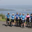 These cyclists had a great time on the Lap The Lake cycle. Picture: Mike Molamphy