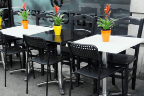 District Mayor Michael Murphy said he was pleased to see outdoor dining taking place in Clonmel