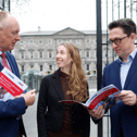 From left, Neil Johnson, Special Projects Advisor, Croí; Heidi Kingston, patient advocate and Tipperary man Mark O’Donnell, Chief Executive, Croí   