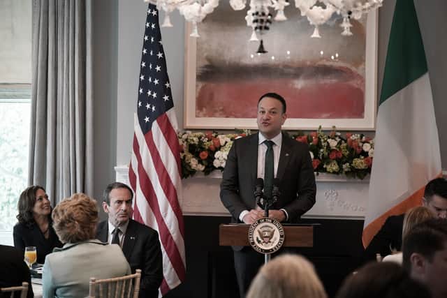 “We know from our own story that finding peace can be a long and painful process, and it takes time to build trust and build relationships. American politicians on both sides of the aisle helped to encourage and nurture these relationships in Northern Ireland over many decades, and we thank-you all so much for that.”