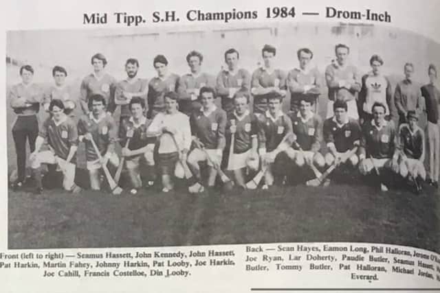 In 1974, the Senior Hurling team captained by John Dwyer, won the clubs first ever Mid Senior Hurling Final by beating Thurles Sarsfields 3-9 to 3-6. Members of that panel included: John Dwyer (capt), Michael Costello, Larry Doherty, John McGrath (RIP) , Paddy Connolly, Seamus Butler, Michael Butler (RIP), Paudie Butler, Tommy Butler (RIP), Martin Butler, Eamon Butler (RIP) , John Harkin (RIP), John Kennedy (Anfield) (RIP), John Brennan (RIP), Paschal Ryan(RIP). Subs: Oliver Quinn, Michael Purcell, Eric Rusk(RIP), Matt McGrath, Larry Ryan, Pat Doherty, Francis Costello, Jimmy Harkin, Paul Stapleton (RIP), Sean Shanahan.