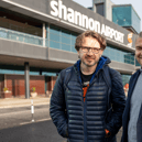 Andy Nolan with Shannon Airport director Niall Kearns