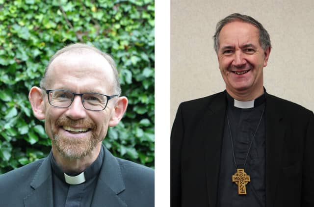 (L-R) Fintan Monahan, Catholic Bishop of Killaloe and Bishop Michael Burrows, Church of Ireland Bishop of Killaloe, Limerick and Tuam