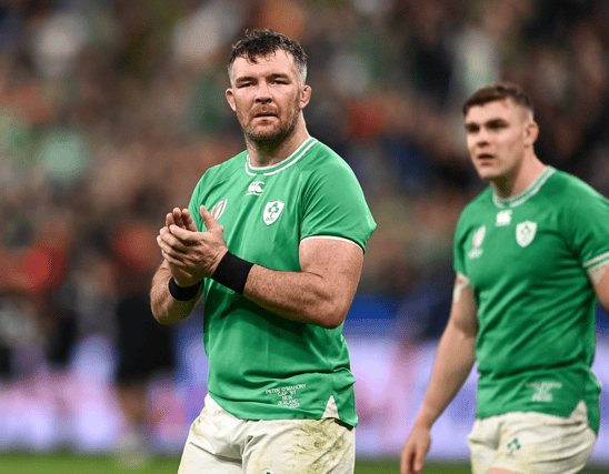 Peter O'Mahony has been named as the new Irish rugby captain PICTURE: Sportsfile