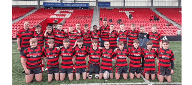 The High School team who will make history when they play Glenstal Abbey in the Munster Schools Junior Cup on this coming Friday.