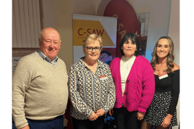The C-Saw volunteers were joined by Clonmel's Mayor Richie Molloy