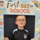 While Richard Dunne is looking for photos of the Old School in Gortnahoe - this little boy started in Junior Infants in Gortnahoe National School this year.  See them all in our Supplement this week.