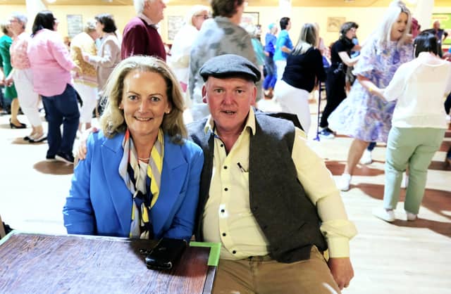 Olive and Patrick Collins enjoyed the show at the Premier hall
