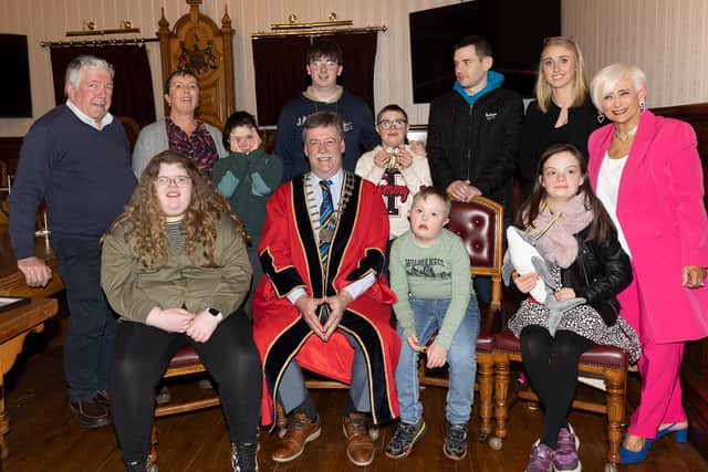 The function was attended by around 40 people both past and present members of the Dolphin Swimming Club.