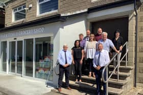 Staff of Drombane Co-op: Back Row:   Liam Leamy, Cathal Gill, Kae Ryan; Middle Row:  Dermot Dunne, Kaye Ryan, Michael Corbett; Front Row:  Michael Bourke, Sharon Ryan, John O’Dwyer.