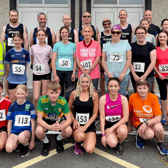 A group of Fethard AC and local athletes who took part in the Walls of Fethard Road Race on Thursday evening last.