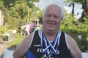 Fethard AC's Miceál McCormack who won two golds and a silver at the Munster Combined events in Templemore yesterday (Saturday).