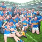 The Tipperary panel of players pictured celebrating in 2010.