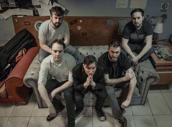 Bowden, whose frontman is Padraig Dempsey, from Clonmel (centre) have been inspired by Radiohead, LCD Soundsystem and Frank Ocean