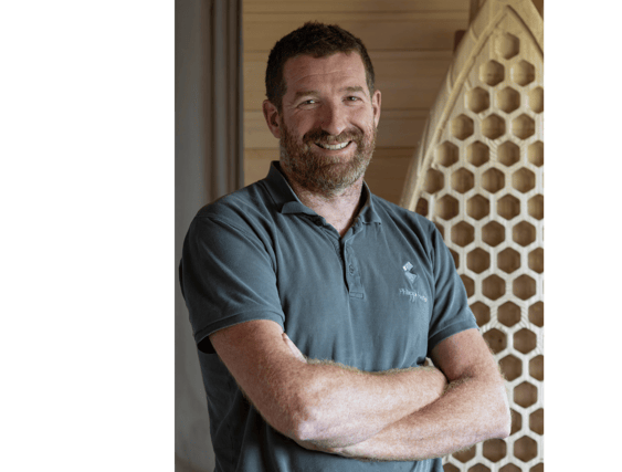 Craftsman Philippe Hetier pictured at his workshop near Clonmel