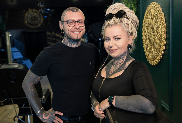 Polish couple Richard and Samsara Black have clients coming from all over the country to their tattoo studio in Clonmel