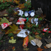 Litter stock image