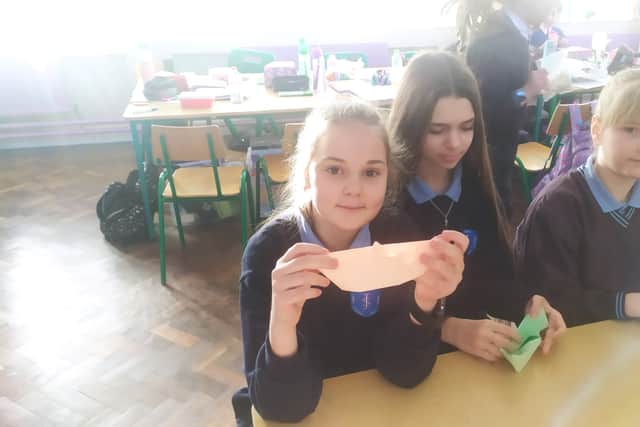 “They are ambitious, determined people and they want to make the best of a bad lot. So, they are delighted their children are learning English and not missing out,” she said.