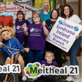 Pictured at the launch of Sarah’s Cycle, which is taking place on Sunday, February 26 were (front)  Cillian Keane, Sarah Kenny, Conor Keane, (back) Laura Jones Talbot Hotel, Marie Kenny, Brian
