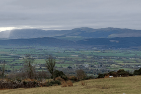 Image of the valley of Slievenamon